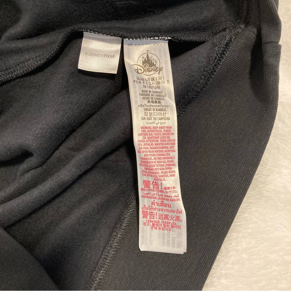 Disney Parks Walt Disney World 2024 Black Hoodie Men's L - Picture 14 of 14